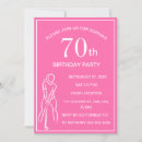Recherche de golf party invitations Rose