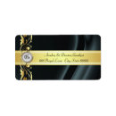 Search for pearl return address labels Black