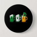Recherche de bière irlandaise badges Trèfle