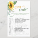 Search for sunflower bridal shower games Botanical