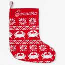 Search for crab christmas stockings Nautical