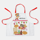 Search for pizza party aprons Cute
