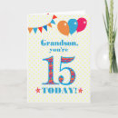 Search for 15th birthday cards Colourful