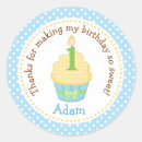 Search for blue cupcake stickers Candle