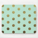 Search for polka dot mousepads Gold