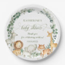 Search for gender neutral baby elephant plates Whimsical