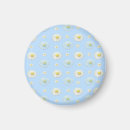 Search for daisy blue magnets White flowers