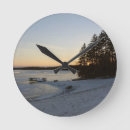 Recherche de hiver horloges Lac