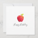 Search for food birthday cards Red