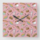 Recherche de nourritures horloges Rose
