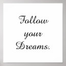 Search for the dream posters Motivational