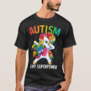 Search for my superpower is autism tshirts Unicorn