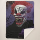 Search for clown blankets Scary