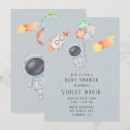Search for space baby boy shower invitations Its a boy