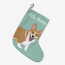 Recherche de corgi chaussette de noël Chiot