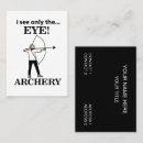 Search for archery business cards Target