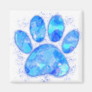 Recherche de patte de chien magnets Empreintes de pattes