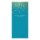 Search for teal rack cards Gold