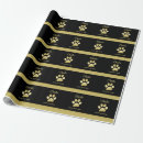 Search for shiny black wrapping paper Gold