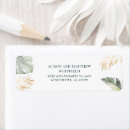 Search for tropical palm tree return address labels Botanical