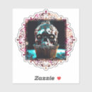 Search for steampunk skull stickers Vintage