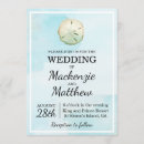 Search for sand dollar wedding invitations Watercolor