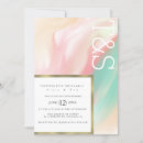 Recherche de rose pêche mariage invitations Minimaliste
