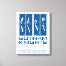 Search for knights canvas prints Gotham city