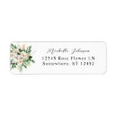 Search for yellow floral return address labels Rustic