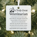 Search for veterinarian ornaments Appreciation