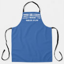 Search for just aprons Typography