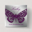 Search for purple butterfly buttons Brooch