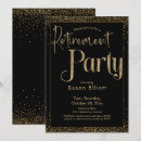 Search for black and gold glitter invitations Celebration