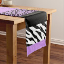 Search for zebra print table runners For her