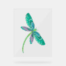 Search for dragonfly signs Watercolor