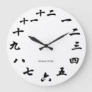 Recherche de chinoise horloges Calligraphie