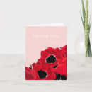 Search for poppies thank you cards Poppy