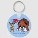 Search for cartoon chihuahua keychains Cute