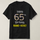 Search for 65th birthday tshirts 65 years old