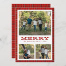 Recherche de cosy christmas vœux cartes Tartan