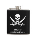 Search for pirate flasks Jolly roger