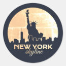 Search for skyline silhouette stickers New york