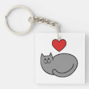Search for cat love keychains Heart