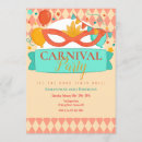Search for carnival party invitations Mask