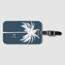 Search for palm tree luggage tags Elegant