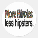 Search for hipsters stickers Hippie