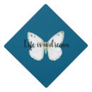Search for butterfly graduation cap toppers Blue