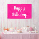 Search for hot pink banners Typography