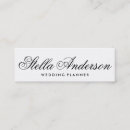 Search for wedding planner business cards Black