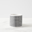 Recherche de pied noir tasses Houndstooth